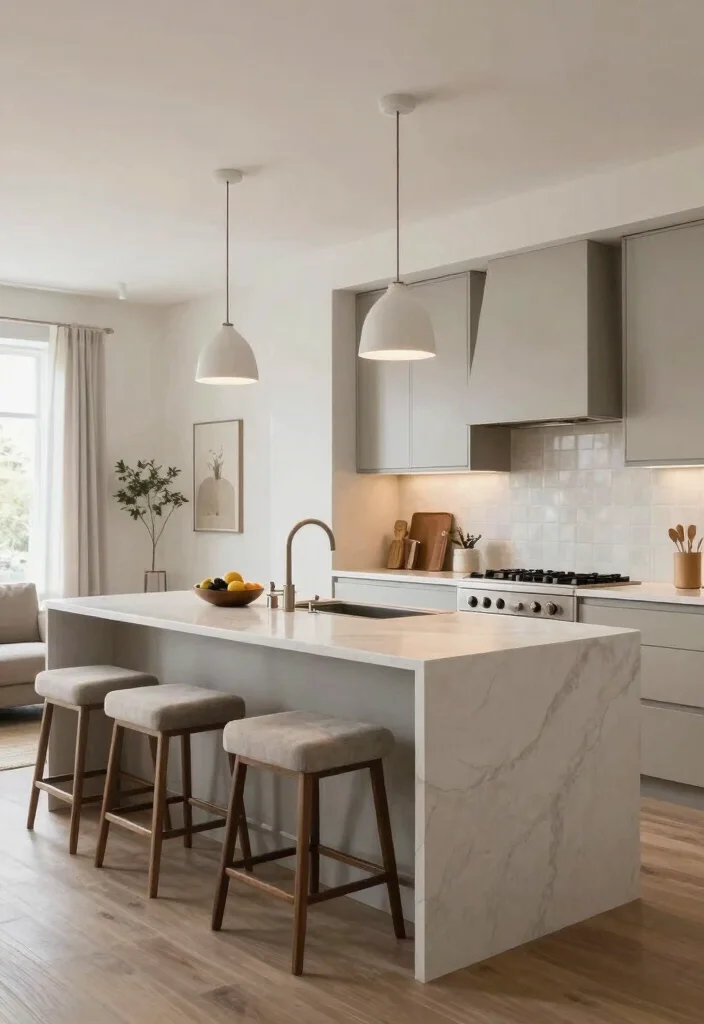 15 Breakfast Bar Kitchen Island Ideas That Bring People Together - 8. Open Concept Delight 1