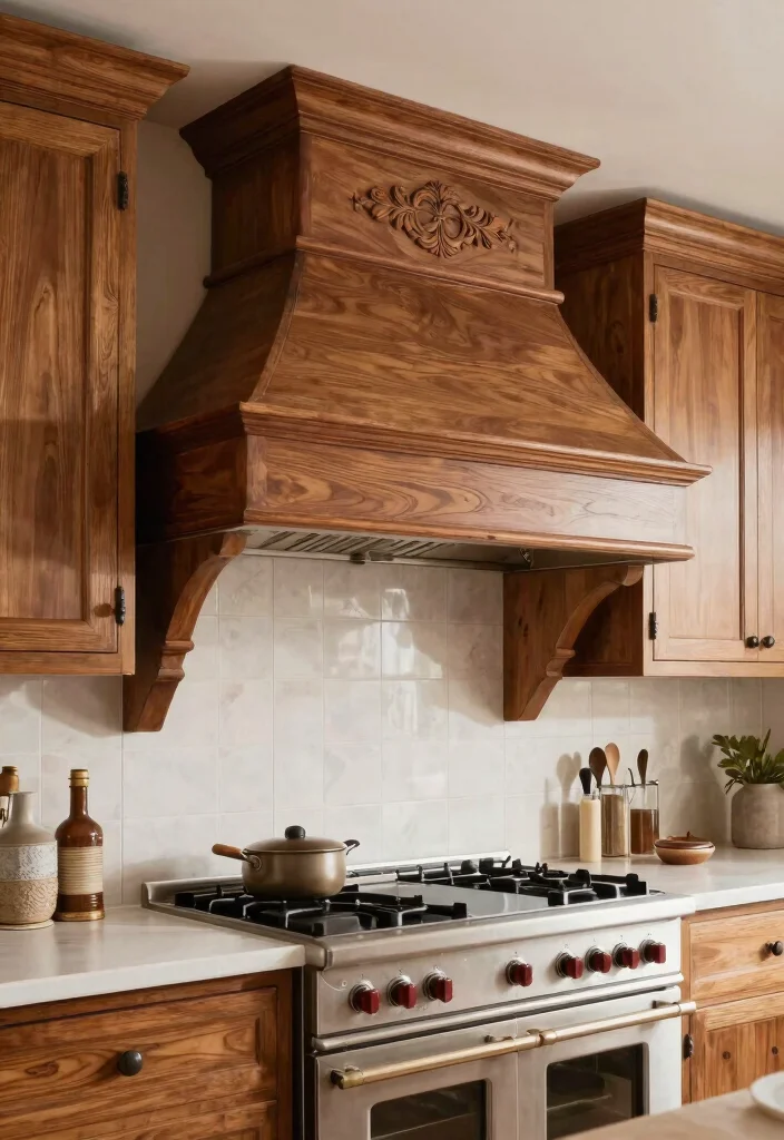 15 Kitchen Hoods Ideas That Become a Focal Point - 7. Custom Hood Designs 1