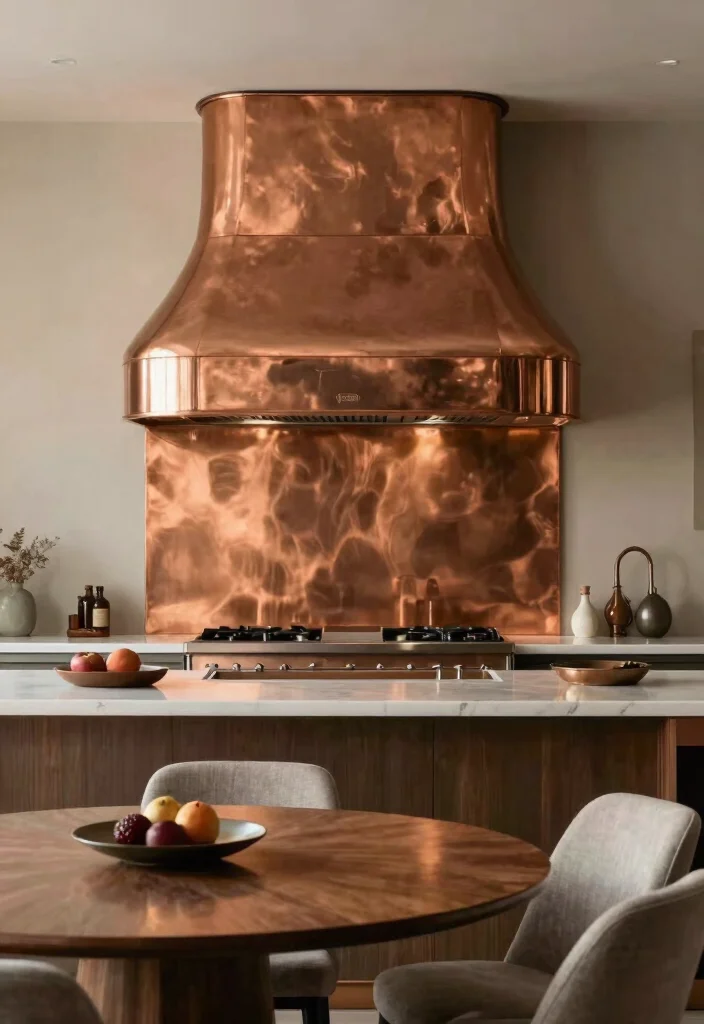 15 Kitchen Island Range Hood Ideas With Statement Design - 5. Elegant Curves 1