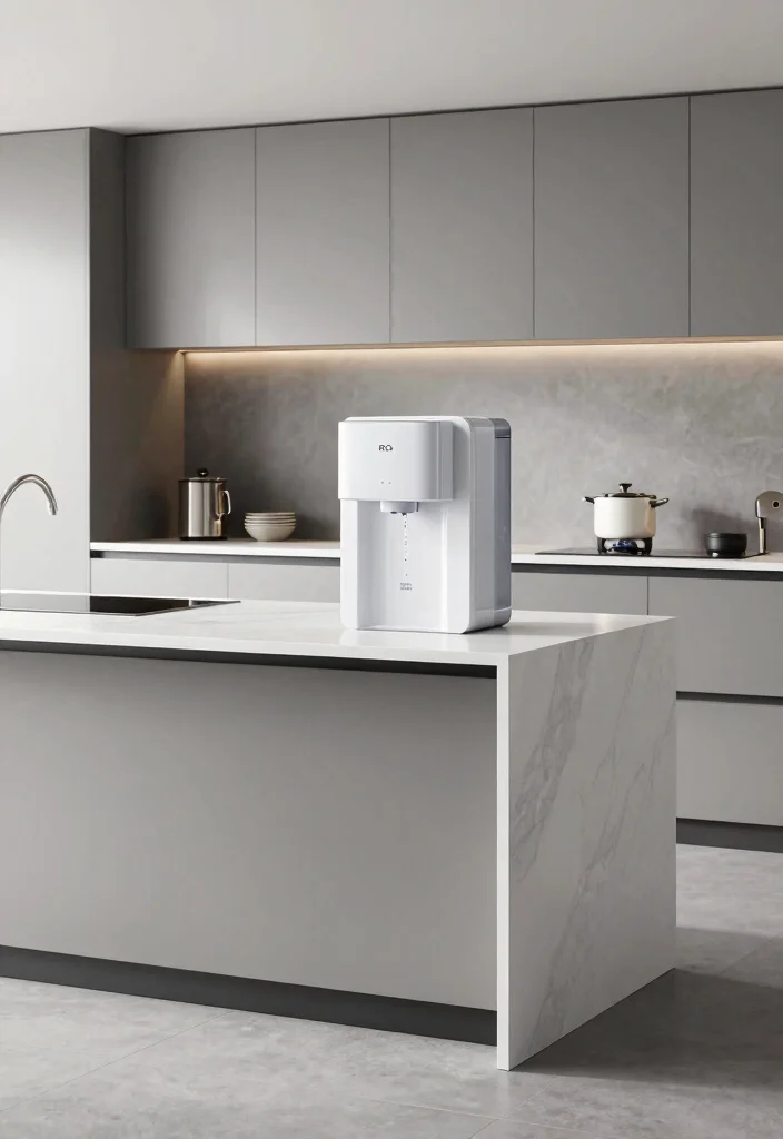 15 RO Water Purifier in Kitchen Cabinet Ideas With Smart Placement - 14. Multi-Functional Furniture 1