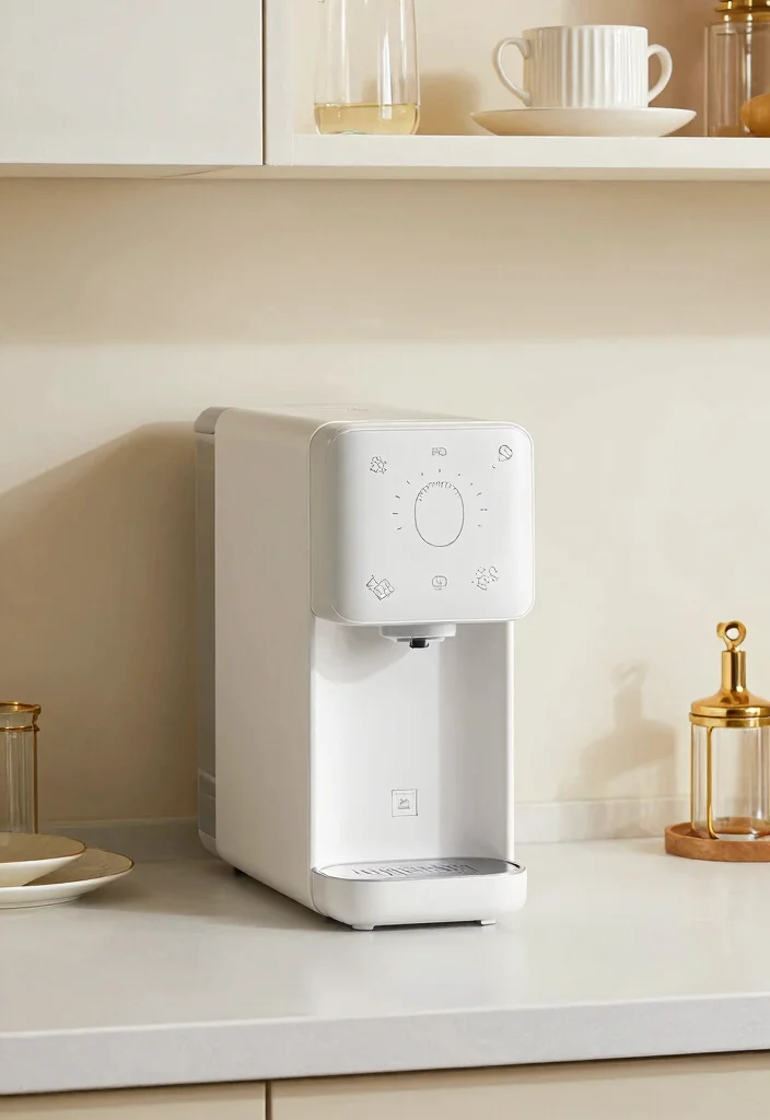 15 RO Water Purifier in Kitchen Cabinet Ideas With Smart Placement - 15. Aesthetic Accessories 1