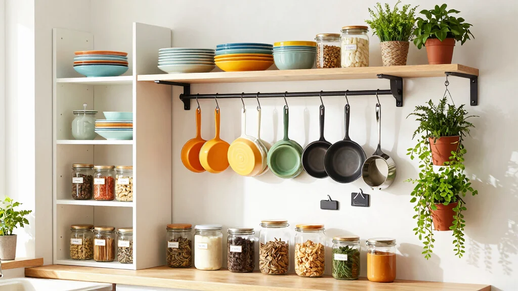 15 Tiny Kitchen Storage Ideas That Work Wonders