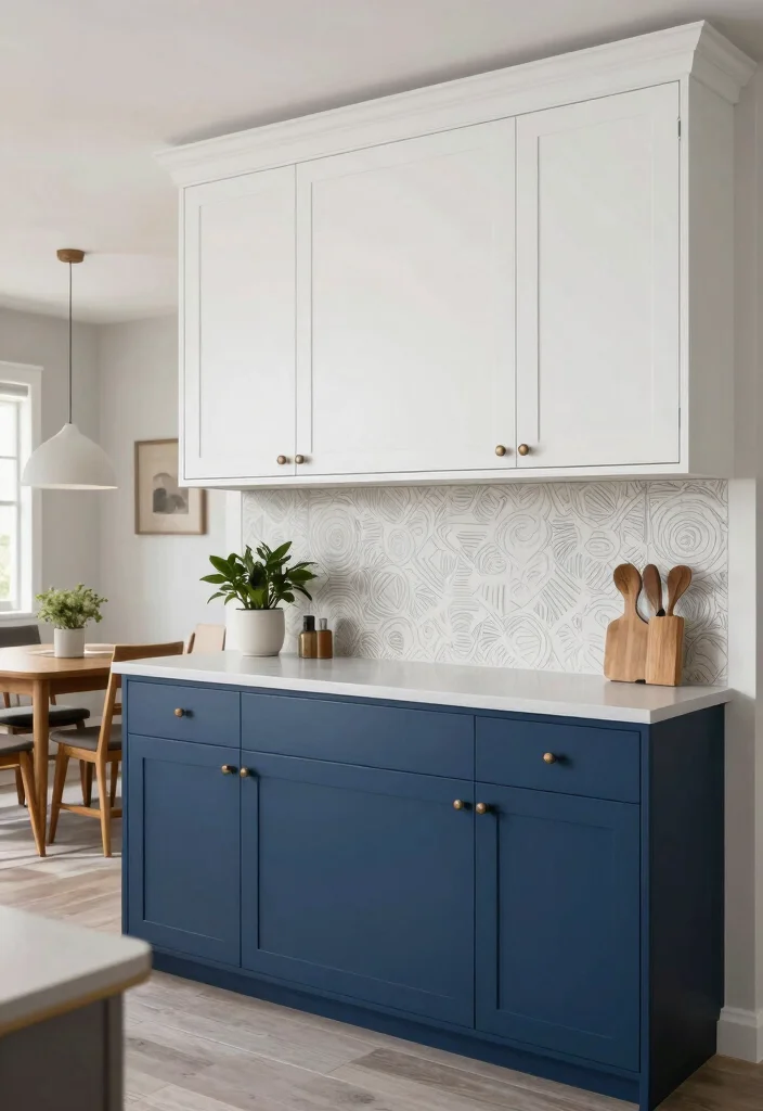 16 Kitchen Shaker Cabinets Ideas With Timeless Style - 3. Two-Tone Shaker Cabinets 1