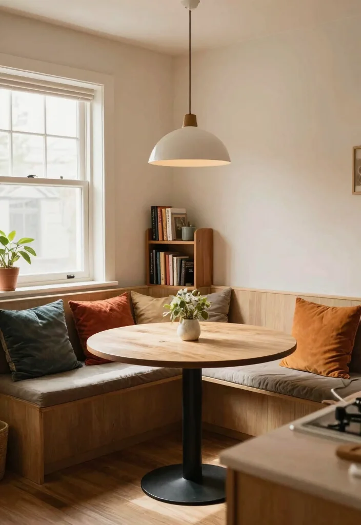 16 Kitchen Table Island Ideas That Combine Style & Function - 3. Cozy Nook Design 1