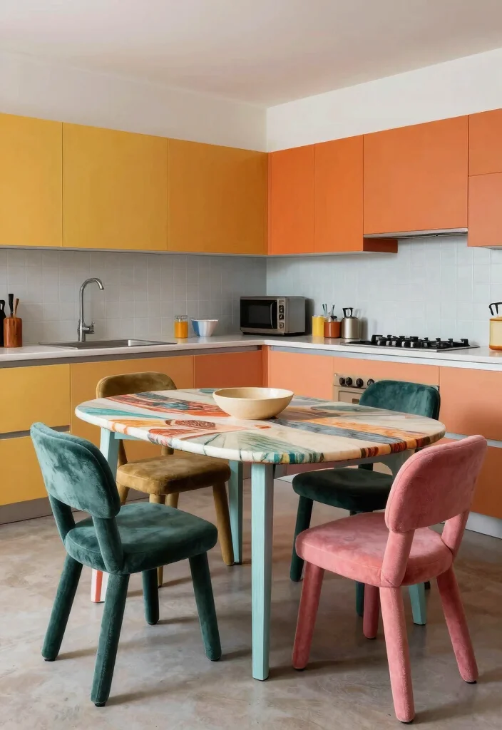 16 Kitchen Tables and Chairs Ideas With Perfect Pairing - 15. Custom Creations: Personalizing Your Space 1