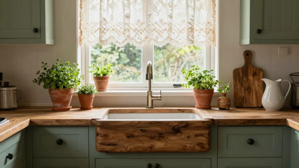 16 Kitchen Window Curtains Over Sink Ideas With Charming Detail
