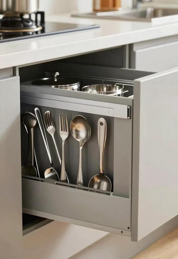 16 Organize Kitchen Drawers Ideas That Simplify Cooking - 2. Magnetic Strips for Tools and Gadgets 1