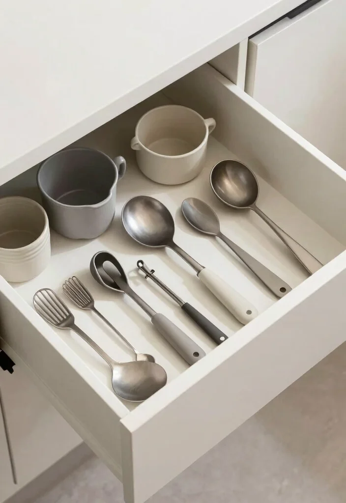 16 Organize Kitchen Drawers Ideas That Simplify Cooking - 8. Multi-Functional Kitchen Tools 1