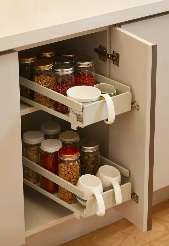 17 Deep Kitchen Cabinet Organization Ideas That Maximize Storage - 13. Utilize the Back of the Door 1