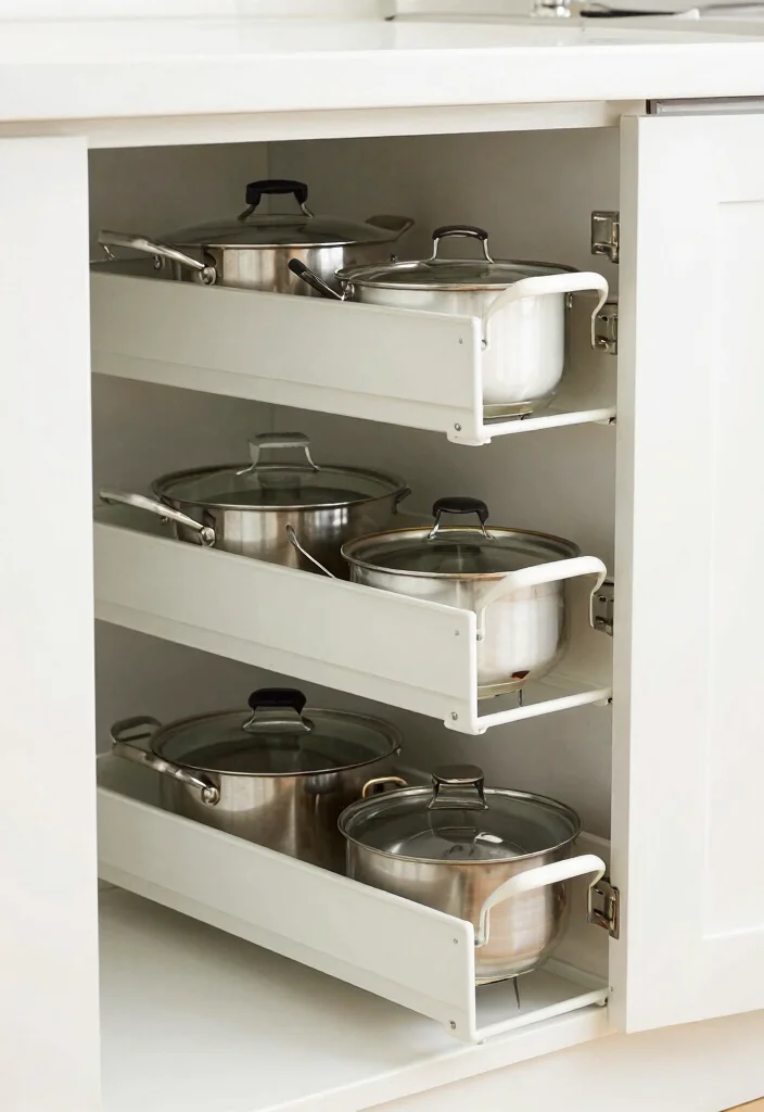 17 Deep Kitchen Cabinet Organization Ideas That Maximize Storage - 6. Adjustable Dividers 1