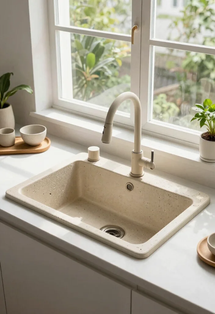 17 Drop In Sink Kitchen Ideas With Easy Installation - 11. Sustainable Options: Eco-Friendly Sinks 1