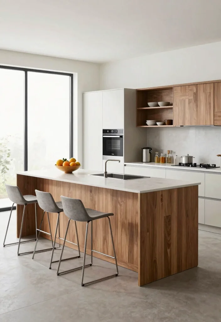 17 Kitchen Island With Legs Ideas With Furniture Style Charm - 8. Multi-functional Islands 1