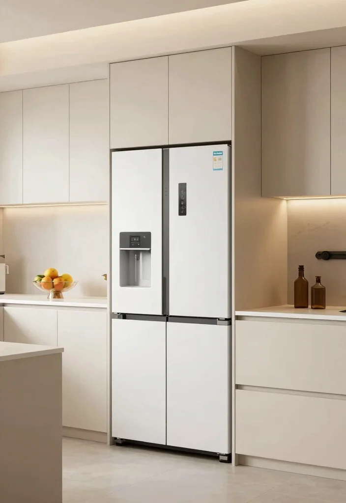 17 Kitchen Refrigerator Cabinet Ideas With Seamless Look - 12. Hidden Appliances 1