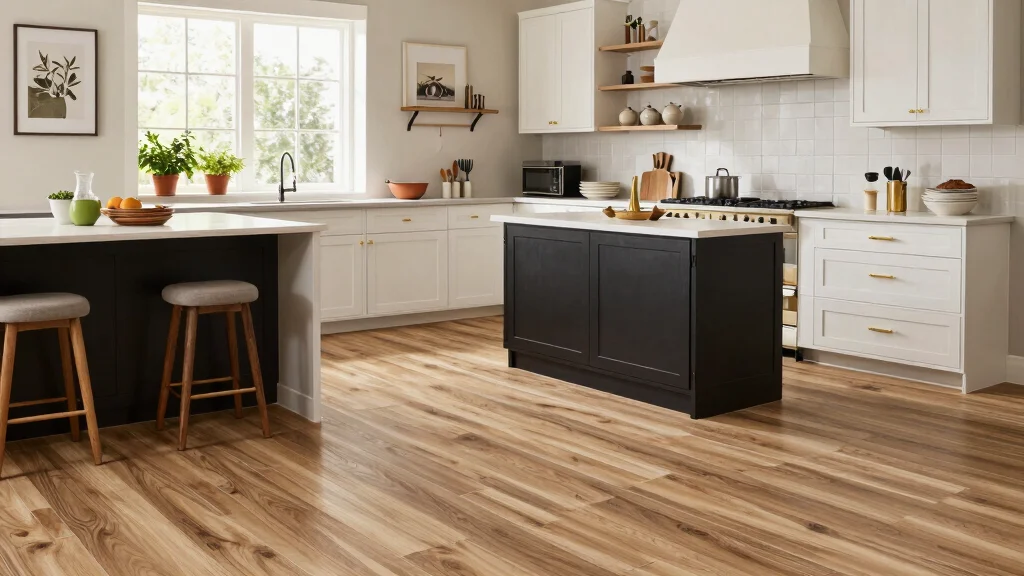 17 Luxury Vinyl Tile Kitchen Ideas With Durable Style