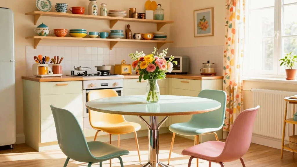 17 Retro Kitchen Tables Ideas With Vintage Flair