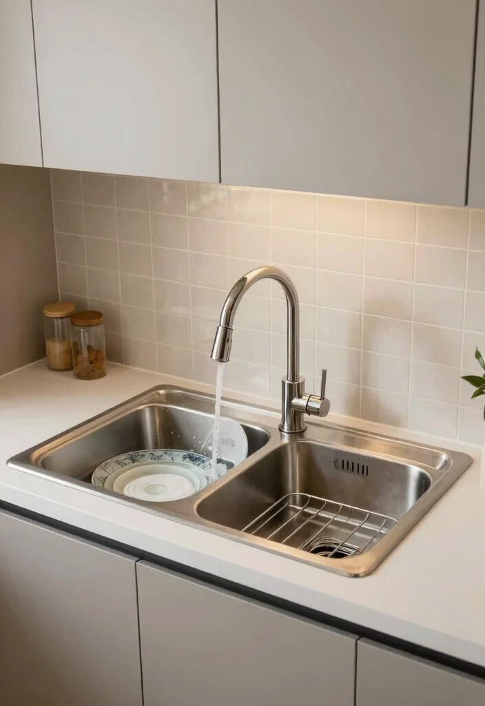 17 Sink Ideas Kitchen Designs Will Love - 14. Double Basin Sink for Efficiency 1