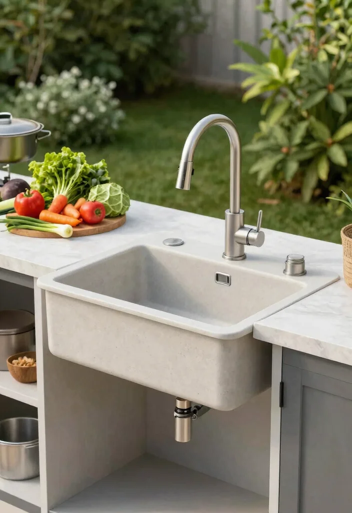 17 Sink Ideas Kitchen Designs Will Love - 15. Eco-Conscious Portable Sink Solutions 1