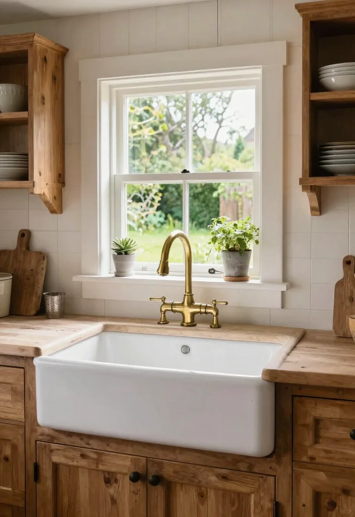 17 Sink Ideas Kitchen Designs Will Love - 3. Farmhouse Sink with a Twist 1