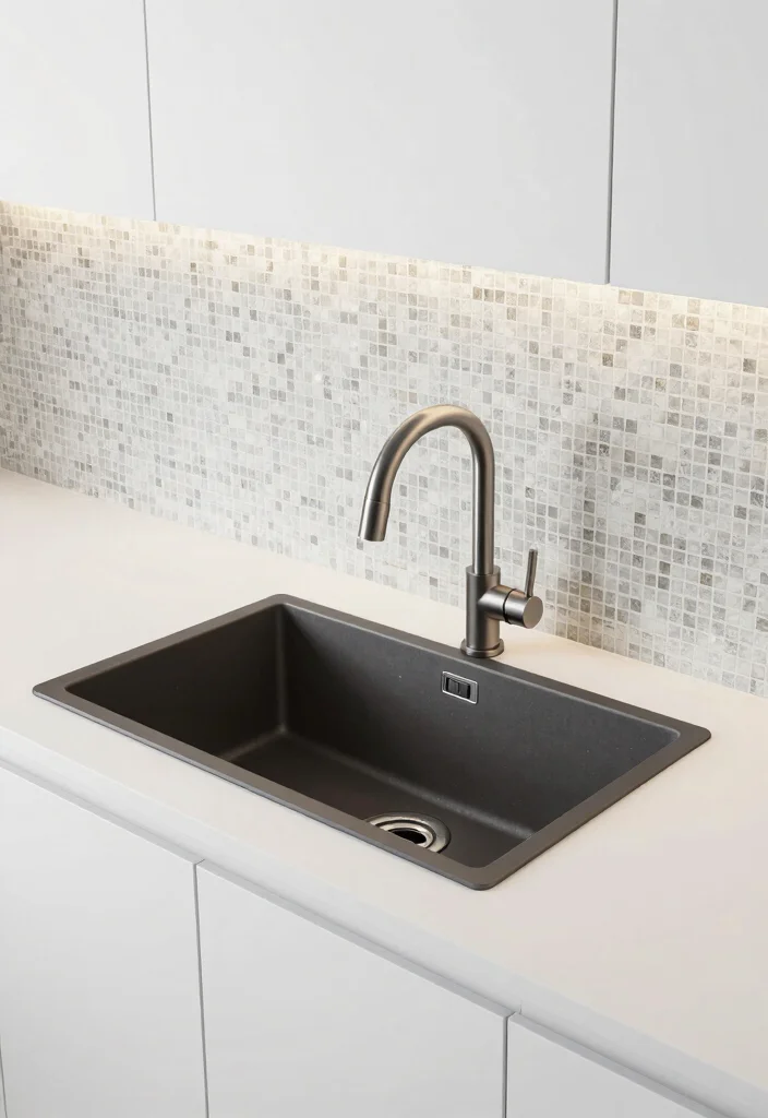 17 Sink Ideas Kitchen Designs Will Love - 4. Eco-Friendly Composite Sinks 1