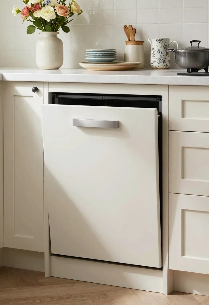 18 Dishwasher Kitchen Ideas With Seamless Integration - 10. Custom Panel Dishwashers 1