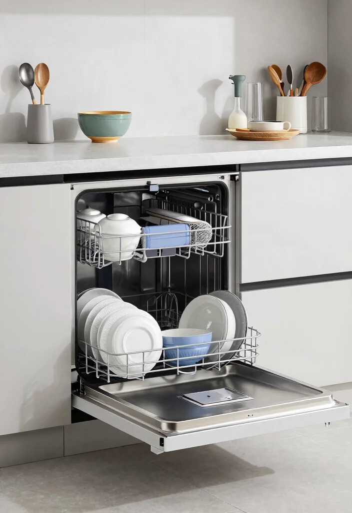 18 Dishwasher Kitchen Ideas With Seamless Integration - 12. Multi-function Dishwashers 1