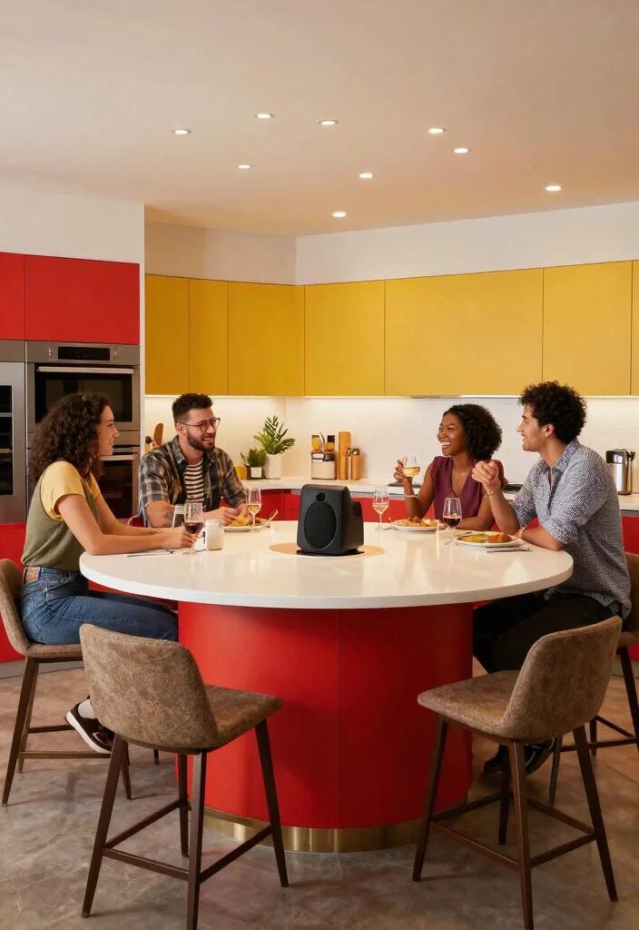 18 Double Kitchen Island Ideas With Grand Function - 18. The Ultimate Social Hub 1