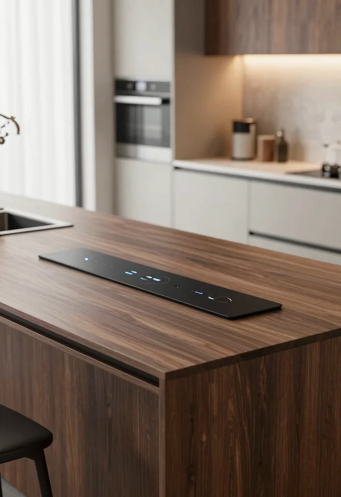 18 Double Kitchen Island Ideas With Grand Function - 6. Incorporating Technology 1