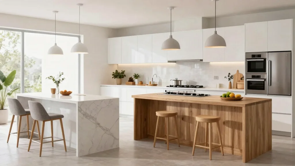 18 Double Kitchen Island Ideas With Grand Function