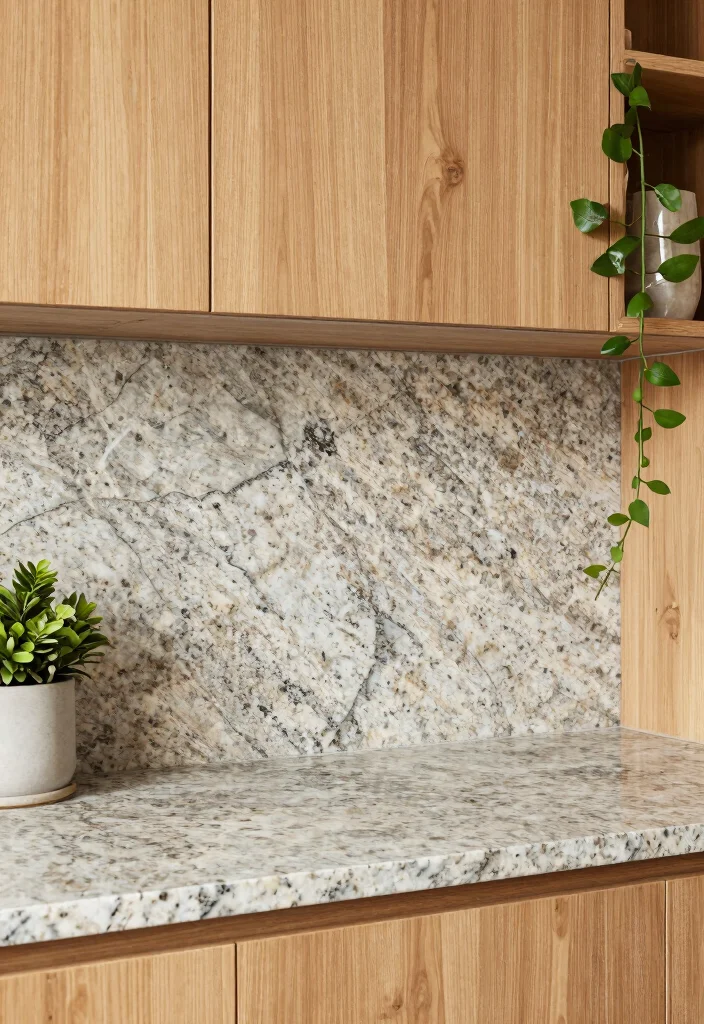 18 Granite Backsplash Kitchen Ideas With Classic Appeal - 14. Eco-Friendly Granite Options 1