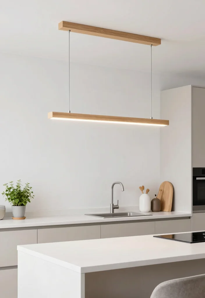 18 Hanging Lights Kitchen Ideas That Elevate Your Space - 15. Scandinavian-Inspired Lighting 1