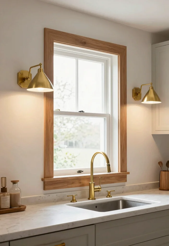 18 Hanging Lights Kitchen Ideas That Elevate Your Space - 9. Swing Arm Sconces 1