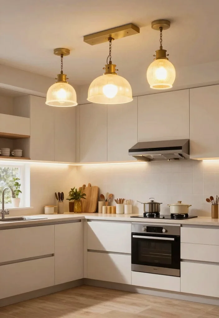 18 Kitchen Ceiling Lights Ideas That Brighten Every Corner - 18. Energy-Efficient LED Options 1