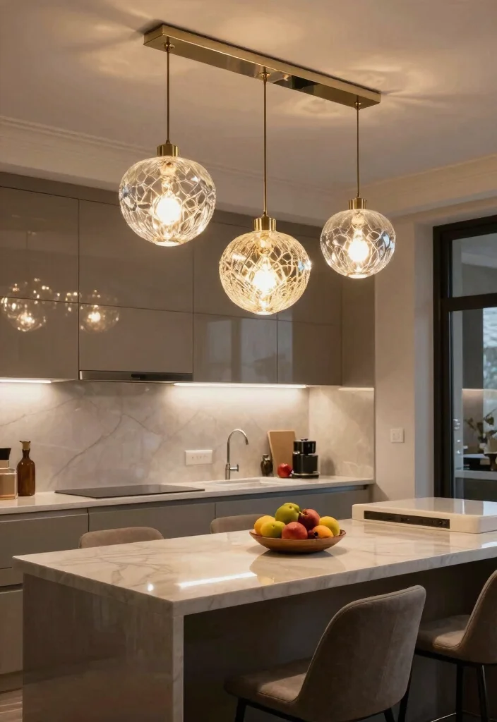 18 Kitchen Ceiling Lights Ideas That Brighten Every Corner - 5. Decorative Bowl Lights 1