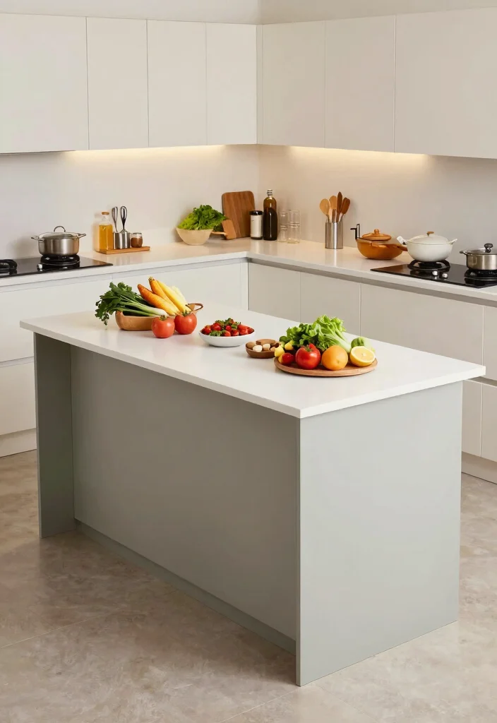 18 Kitchen Island for Small Kitchen Ideas That Maximize Layout - 14. Compact U-Shaped Island 1