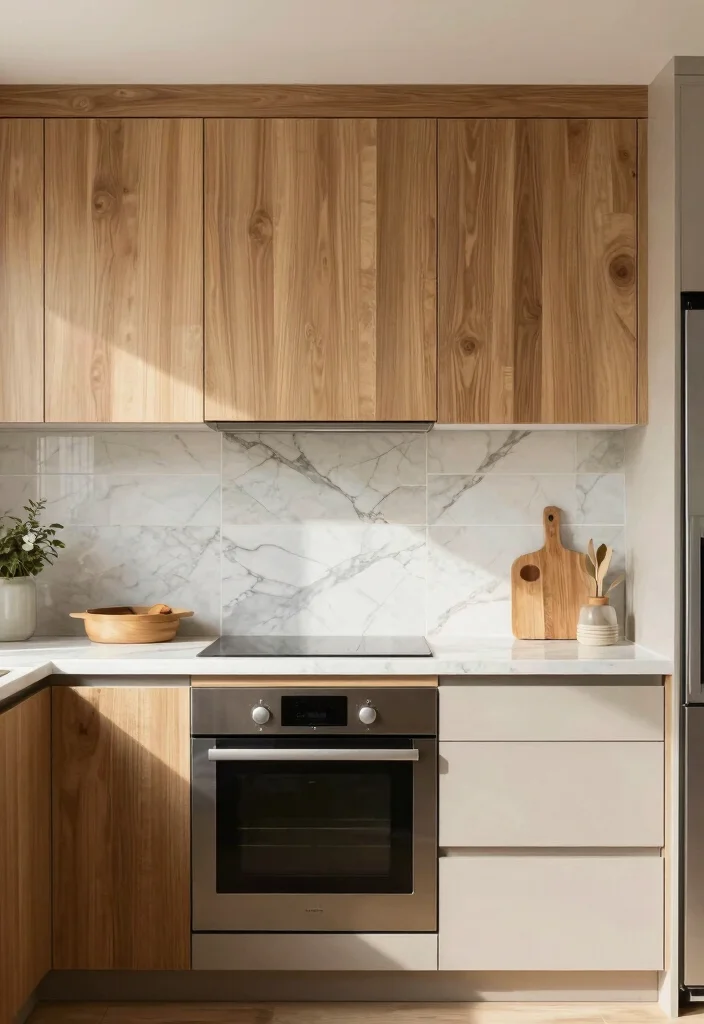 18 Marble Tile Backsplash Kitchen Ideas With Luxe Detail - 17. Eco-Friendly Marble Options 1