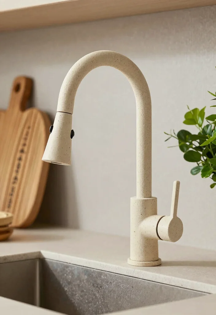 18 Modern Kitchen Faucet Ideas With Sleek Design - 4. Eco-Friendly Materials 1