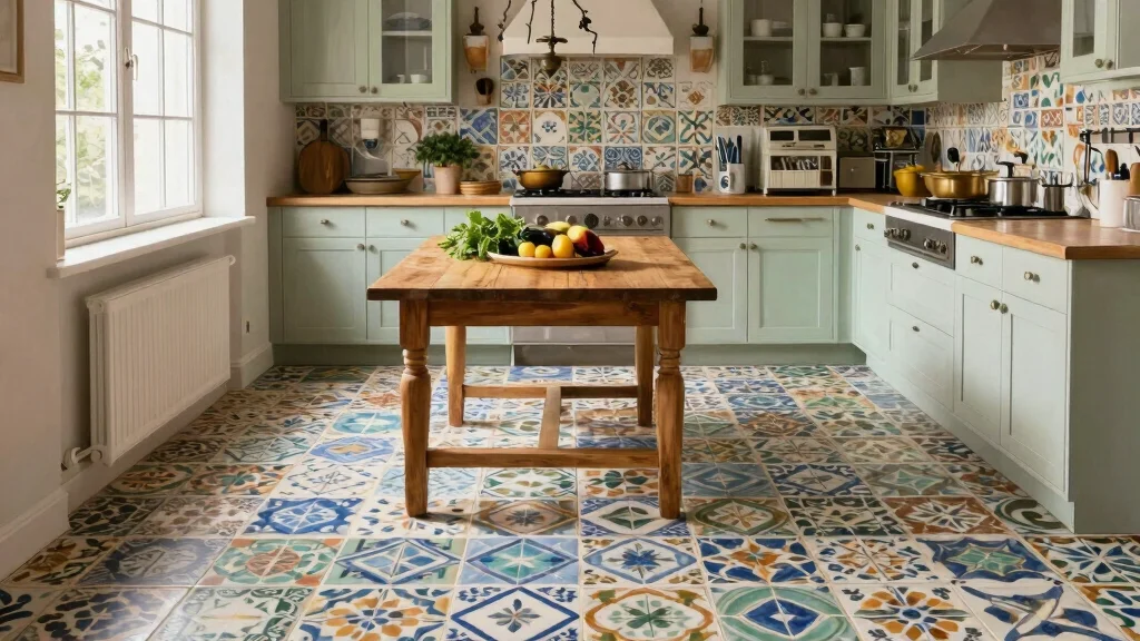 18 Tiles for Kitchen Floor Ideas With Stylish Patterns