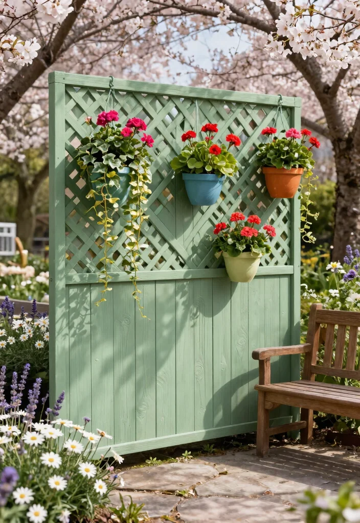 12 Air Conditioner Cover Outdoor Ideas That Don't Block Airflow - 1. Lattice Wood Screen 1