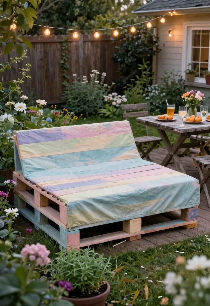 12 Air Conditioner Cover Outdoor Ideas That Don't Block Airflow - 7. Upcycled Pallet Cover 1