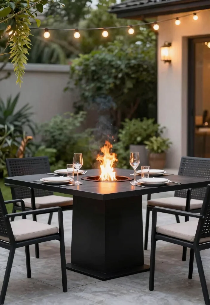 12 Backyard Fire Pit Ideas for Small Yards That Don't Crowd Your Space - 1. Compact Tabletop Fire Pits 1