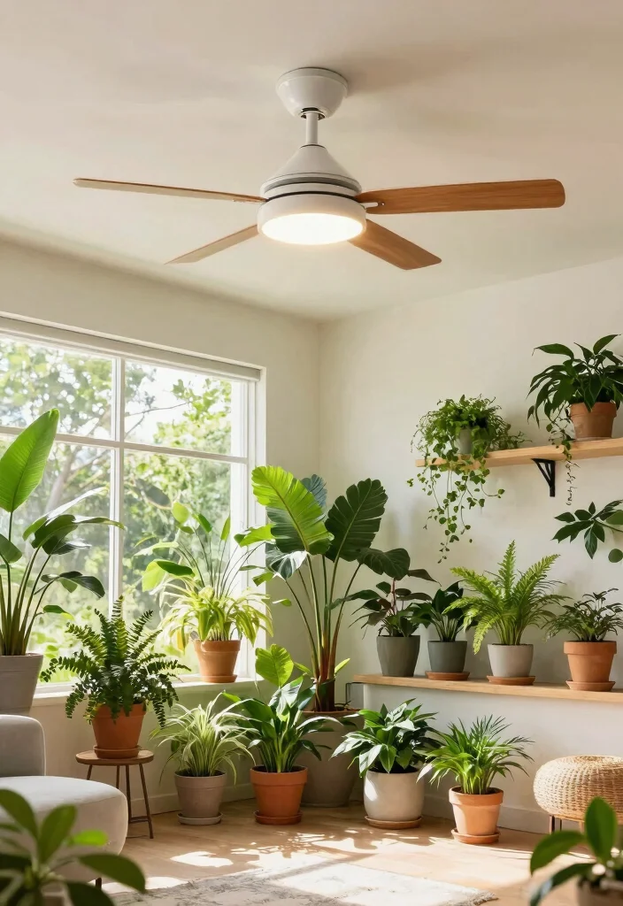 12 Ceiling Fan Design Ideas That Actually Move Air Effectively - 10. Energy-Efficient Fans for Sustainable Living 1