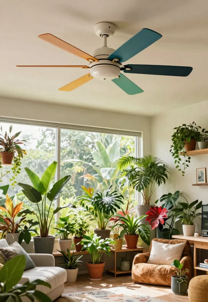 12 Ceiling Fan Design Ideas That Actually Move Air Effectively - 11. Customizable Fans for Personalized Touch 1