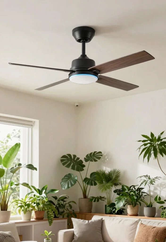 12 Ceiling Fans With Light Ideas for Rooms With Low Ceilings - 11. Dual Motor Ceiling Fans 1
