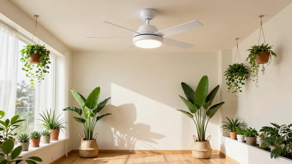 12 Ceiling Fans With Light Ideas for Rooms With Low Ceilings