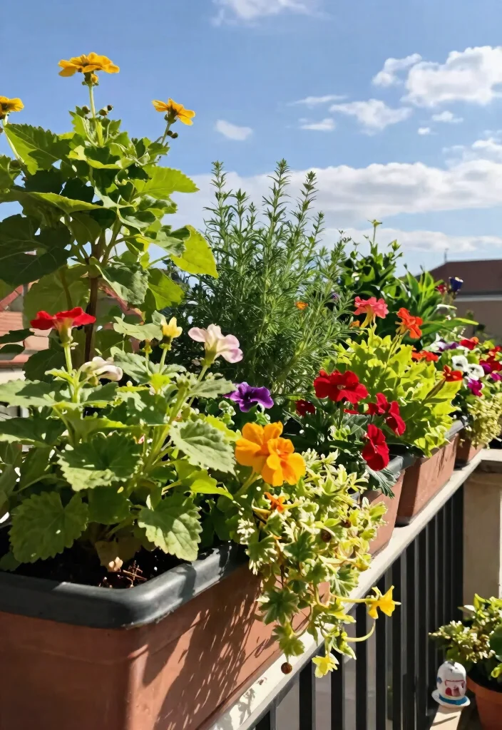 12 IKEA Balcony Ideas on a Budget That Maximize Tiny Spaces - 9. Productive Use of Window Boxes 1
