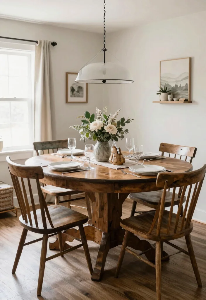 12 Round Farmhouse Table Ideas for Small Dining Rooms - Conclusion 1
