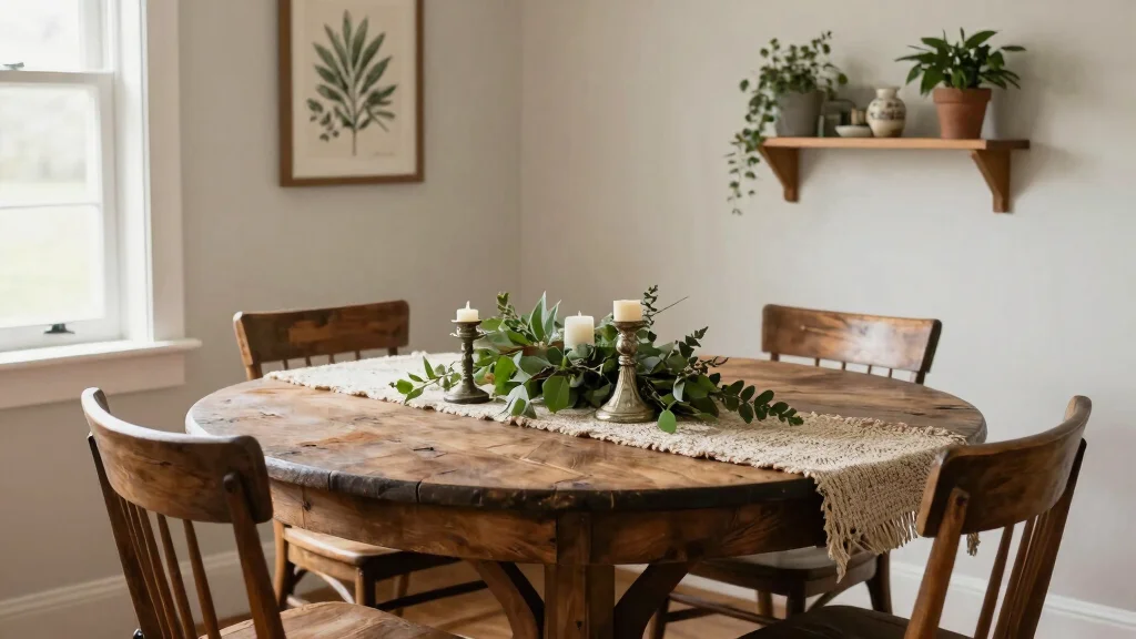 12 Round Farmhouse Table Ideas for Small Dining Rooms