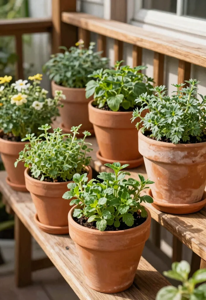 12 Self Watering Planter Ideas That Actually Keep Plants Alive During Travel - 2. Terracotta Self-Watering Pots 1
