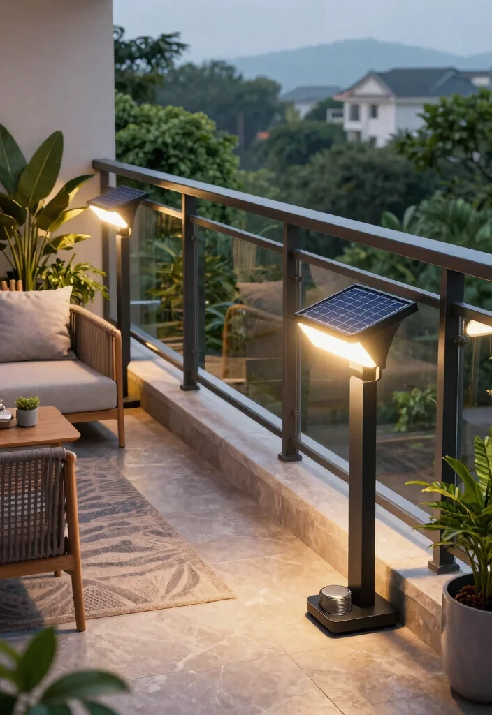 14 Balcony Ceiling Lights That Install Without Hardwiring Required - 11. Multi-Functional Solar Lights 1