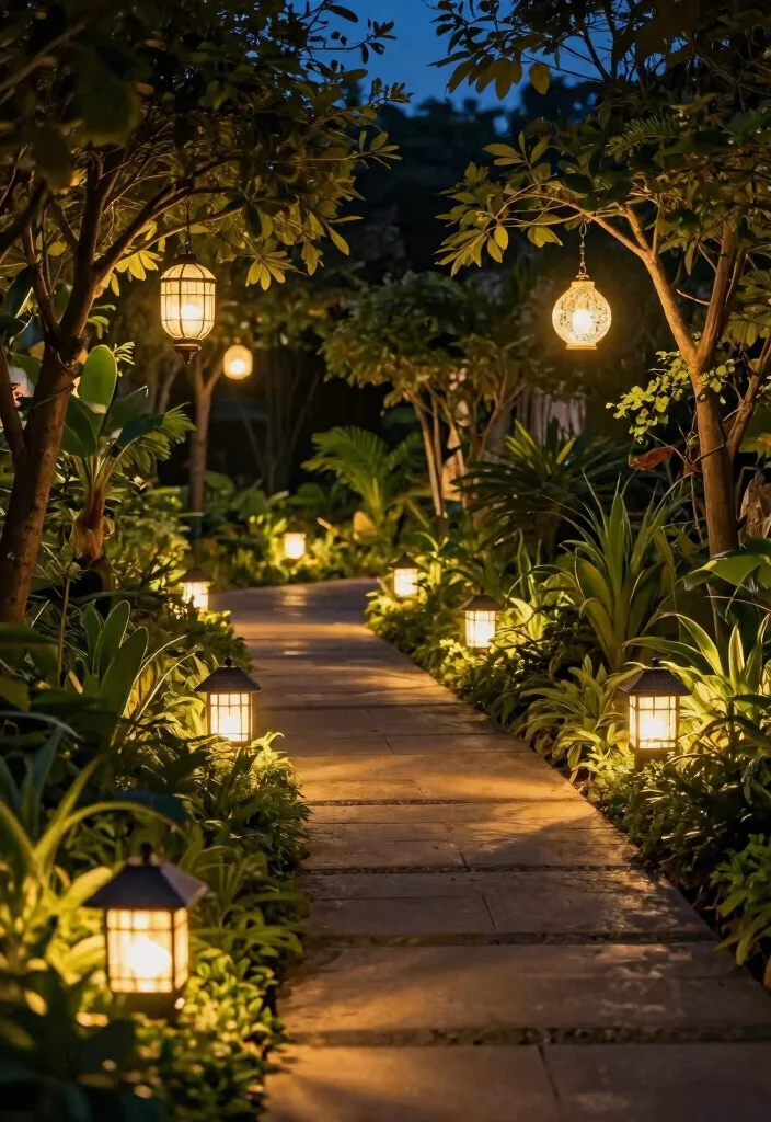 14 Diwali Lighting Ideas Outdoor That Stay Lit All Night - 1. Solar-Powered Lanterns 1